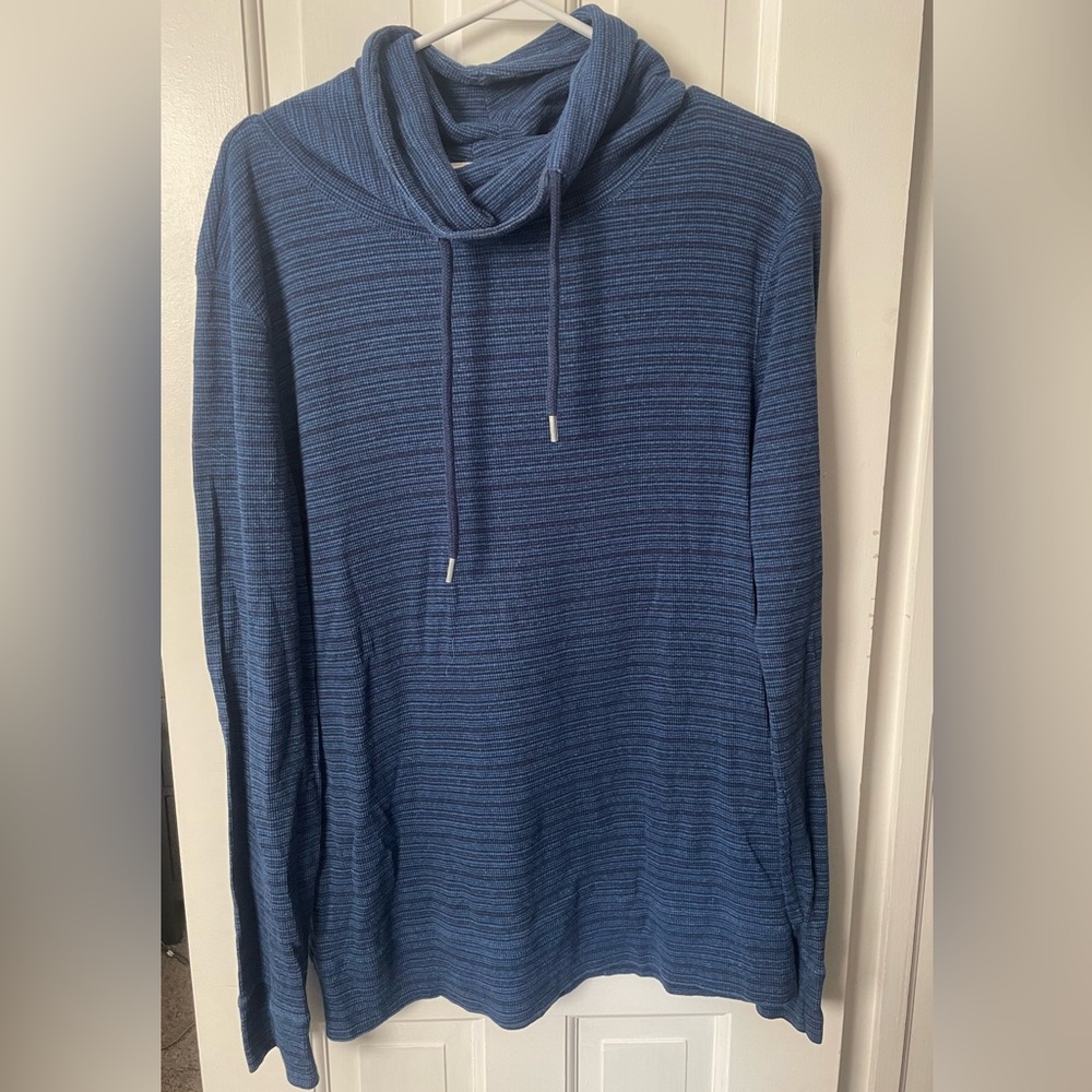 Scrunch neck sweatshirt